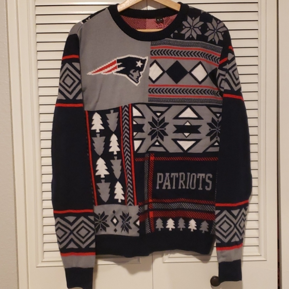 Men's Patriots "Ugly" Christmas Sweater